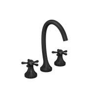 Misturador Lavatório Mesa Bica Alta Perola Black Matte Deca 1877.BL108.MT