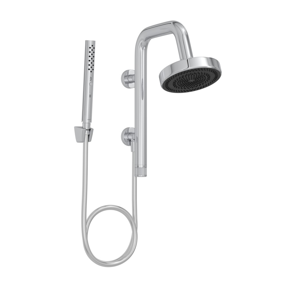 Chuveiro Select Eco Parede 16cm Redondo com Desviador Cromado 1932.C.DES - Deca
