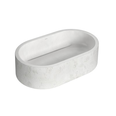 Cuba de Apoio Oblonga Etrusco Cimentícia Barbante 50cm L.14050.ETR.62 - Deca