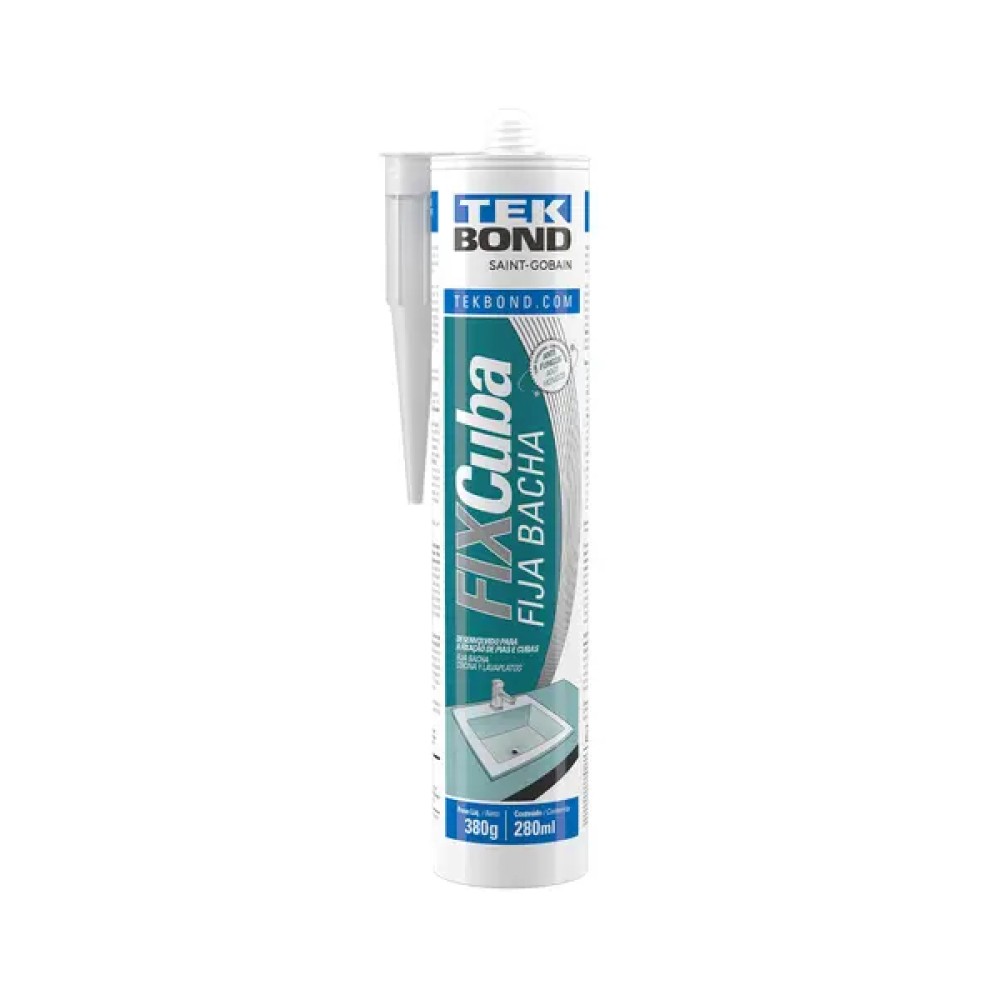 Adesivo FixCuba Branco 380g / 280ml - Tekbond