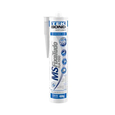 Adesivo MS Fixa Tudo Branco 400g Tekbond