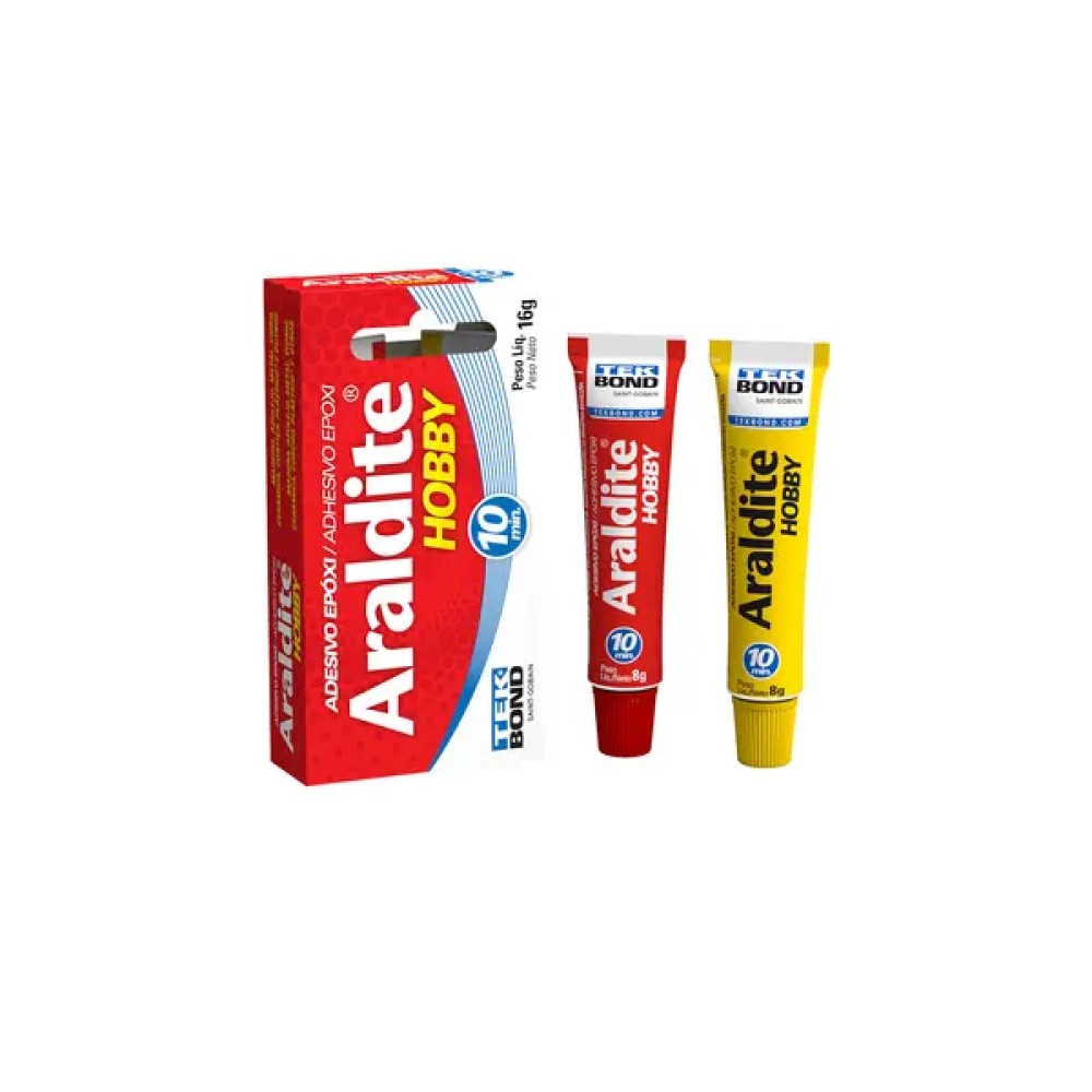 Adesivo Époxi Araldite Hobby 16g Blister - Tekbond