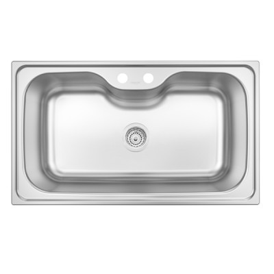 Cuba Sobrepor Morgana Maxi 78 FX Inox Escovado