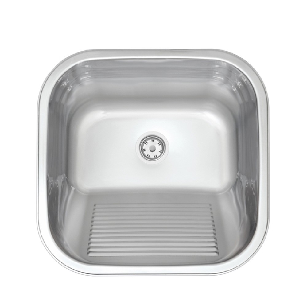 Tanque Inox 40x40 de Encaixe/Embutir Polido 94403/407 - Tramontina