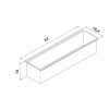 Calha Umida 60 cm Aço Inox 94534/001 - Tramontina - vista 2