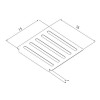 Escorredor Aço Inox 16x15 cm P/ Calha Umida 94534/022 - Tramontina - vista 2