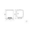 Lixeira Octos Aco Inox com Balde Removivel e Pedal 10L 94544/410 - Tramontina - vista 5