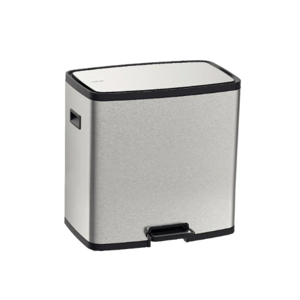 Lixeira Octos Aço Inox com 02 Baldes Removíveis e Pedal 15L + 15L 94544/430 - Tramontina
