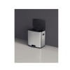 Lixeira Octos Aço Inox com 02 Baldes Removíveis e Pedal 15L + 15L 94544/430 - Tramontina - vista 5