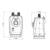 Aquecedor Elétrico de Passagem Robust Branco 220V/5500W - Zagonel - vista 3