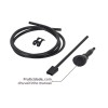 Chuveiro Elétrico Ducali Eletrônico Preto 220V/7500W - Zagonel - vista 5