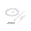 Chuveiro Elétrico Ducali Eletrônico Branco 220V/7500W - Zagonel - vista 4