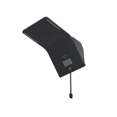 Chuveiro Elétrico Ducali Premium Eletrônico Preto 220V/7500W Zagonel