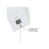 Chuveiro Elétrico Ducali Premium Eletrônico Branco 220V/7500W - Zagonel - vista 5