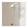 Chuveiro Elétrico FitPro Eletrônico Branco 220V/6800W - Zagonel - vista 3