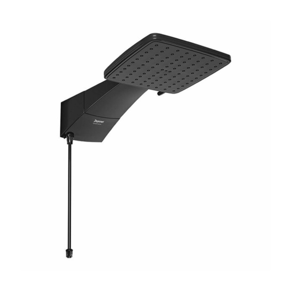 Chuveiro Elétrico Quadratta Eletrônico Preto 220V/7700W - Zagonel