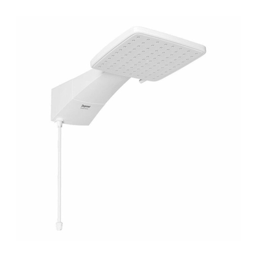 Chuveiro Elétrico Quadratta Eletrônico Branco 220V/7700W - Zagonel