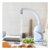 Torneira Elétrica de Mesa/Parede Prima Touch Branca 220V/5500W - Zagonel - vista 4