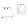 Assento Plastico Izy/Ravena AP.01.17 - Deca - vista 3
