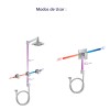 Kit flexivel Quadrado C/ suporte p/ Ducha manual 4604.C.170 - Deca - vista 3