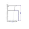 Tanque 22 Litros 500X380 mm TQ.01.17 - Deca - vista 3