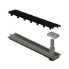 Versatile Tampa Black Matte 50 Cm - 4254 - Ralo Linear Elleve - vista 2