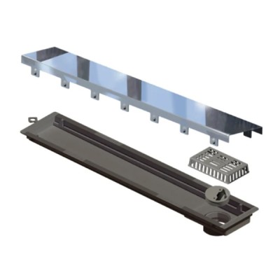 Versatile Tampa Inox Polido 50 Cm - 4256 - Ralo Linear Elleve