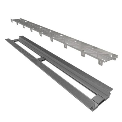Ralo Linear Elleve Infinity Tampa Oculta C/ Base PVC 120 Cm - 469