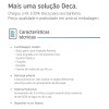 Kit completo Bacia com caixa acoplada Ravena KP.909.17 - Deca - vista 2