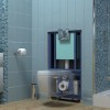 SFA SANIWALL Bomba Trituradora com suporte para instalação vaso suspenso drywall - 220V - WALLPROUPDBR - Sanitrit - vista 3