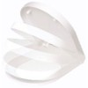 Assento Termofixo Slow Close e Easy Clean Duna/Nuova/Carrara/Link /Omega AP.236.17 - Deca - vista 3
