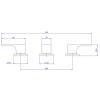 Misturador Bide Unic 1895.C90 - Deca - vista 2