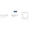 Assento termofixo C/Slow Close/Easy Clean Polo/Unic AP.416.17 - Deca - vista 3