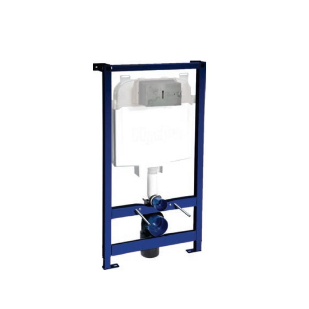 Caixa de Descarga Embutida Pneumatica DryWall Bacia Suspensa 2502.CX.PN.AF - Deca