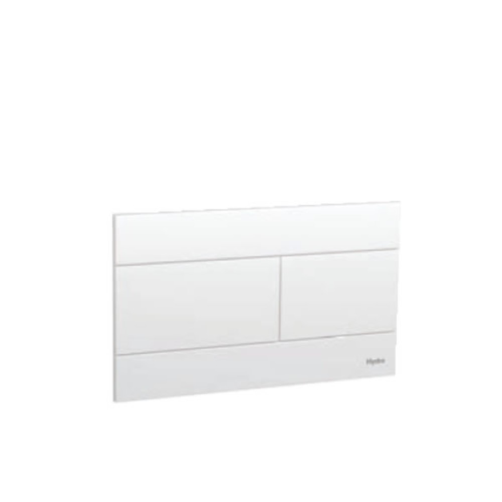 Acabamento para caixa de descarga embutida Mecanica Slim Branco Duo 4900.E.HSL.DUO.BR - Deca