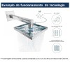 Chuveiro Acqua Plus Parede C/Entrada Ar 1990.C.CT.ARE - Deca - vista 2